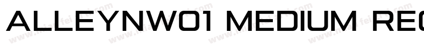 AlleynW01 Medium Regular字体转换